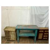 Three Rustic Furniture Pieces