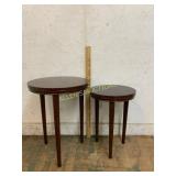 Circular Wooden Nesting Tables