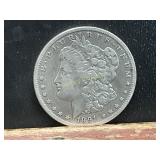 1891 CC Morgan Silver Dollar