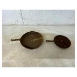 2 Cast Iron Pans