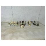 Group of 18 Ceramic Decorative Figurines and Vesse