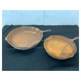 2 Cast Iron Skillets
