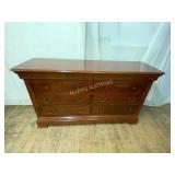 9 Drawer Wooden Dresser
