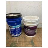 Behr Ultra Paint and Waterproof Membrane Buckets