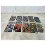 Collection of 10 Bagged Comic Books in Assorted Ti