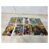 Set of 10 Comic Books Featuring Various Titles