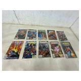 Lot of 10 Assorted Comic Books in Protective Sleev