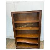 Wooden Bookcase with Three Shelves
