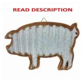 WAY TO CELEBRATE HARVEST GALVANIZED CRITTER HANGIN