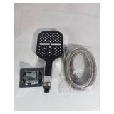 Handheld Shower Head with Hose and Wall Mount