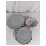 4 Ceramic Table Settings by Gibson