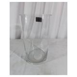Clear Glass Cylinder Vase