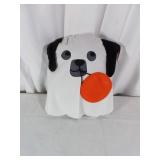 Halloween Dog Plush with Ghost Costume
