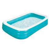 BLUESCAPE BLUE INFLATABLE RECTANGULAR FAMILY SWIMM