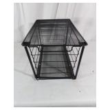 Metal Mesh Storage Cabinet Organizer