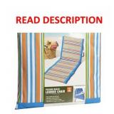 OZARK TRAIL FOLDING BEACH LOUNGE CHAIR