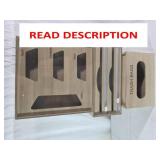 TRASH BAG AND FOOD STORAGE BAG HOLDERS
