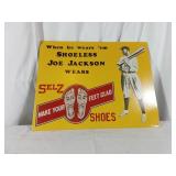 Metal Selz Shoes Advertising Sign