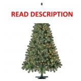 6.5 FT PRE-LIT MADISON PINE ARTIFICIAL CHRISTMAS T