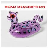 POOL FLOAT PURPLE LEOPARD - SUN SQUAD