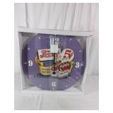 Pepsi-Themed Wall Clock with Vintage Design
