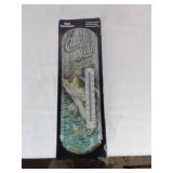 Metal Wall Thermometer with Bass Design