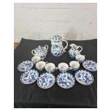 ViennaWoods Fine China Tea Set, Complete