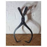 Cast Iron Log Tongs