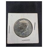1964 Kennedy Half Dollar in Cardboard Holder