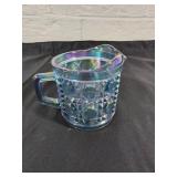 Iridescent Glass Small Pitcher