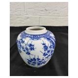 Enesco Blue and White Ceramic Vase