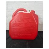 Red Plastic 2-Gallon Gas Can by Scepter