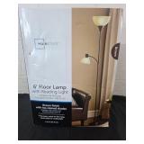 Mainstays 6ï¿½ Floor Lamp with Reading Light