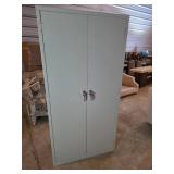 Metal Cabinet with Lock and Key