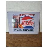Metal Pepsi-Cola Sign