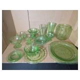 Uranium Glass Tableware