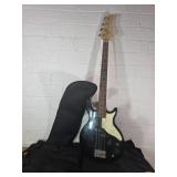 Electric Bass Guitar with Soft Case