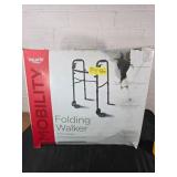 Equate Folding Mobility Walker with Wheels