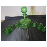 Decanter with Six Glasses