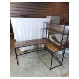 Computer Desk with Shelving