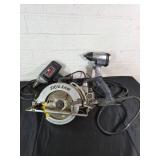 Skilsaw Worm Drive Saw and Two Power Drills