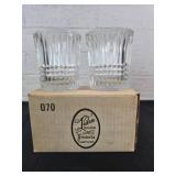 Tiara by Fostoria Lead Crystal Glasses