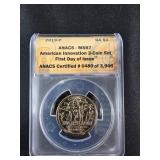 2019-P American Innovation $1 Coin, ANACS MS67
