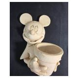 Mickey Mouse Pottery Planter Wall Hanging