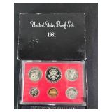 1981 United States Proof Coin Set