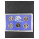 US 50 State Quarter Proof Set
