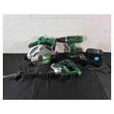 Hitachi Cordless Power Tool Set with Bag
