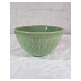 McCoy Green Pottery Mixing Bowl