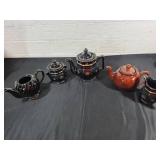 Ceramic Teapots and Creamers