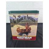 Red Man Tobacco Collectors Tin
